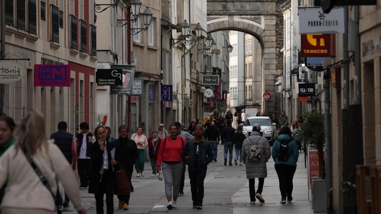 Apartamento Dentro De Muralla Y Parking Gratuito En Pleno Centro Lugo Eksteriør bilde